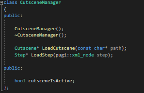 Cutscene Manager
